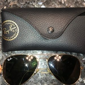 Ray Ban aviator sunglasses